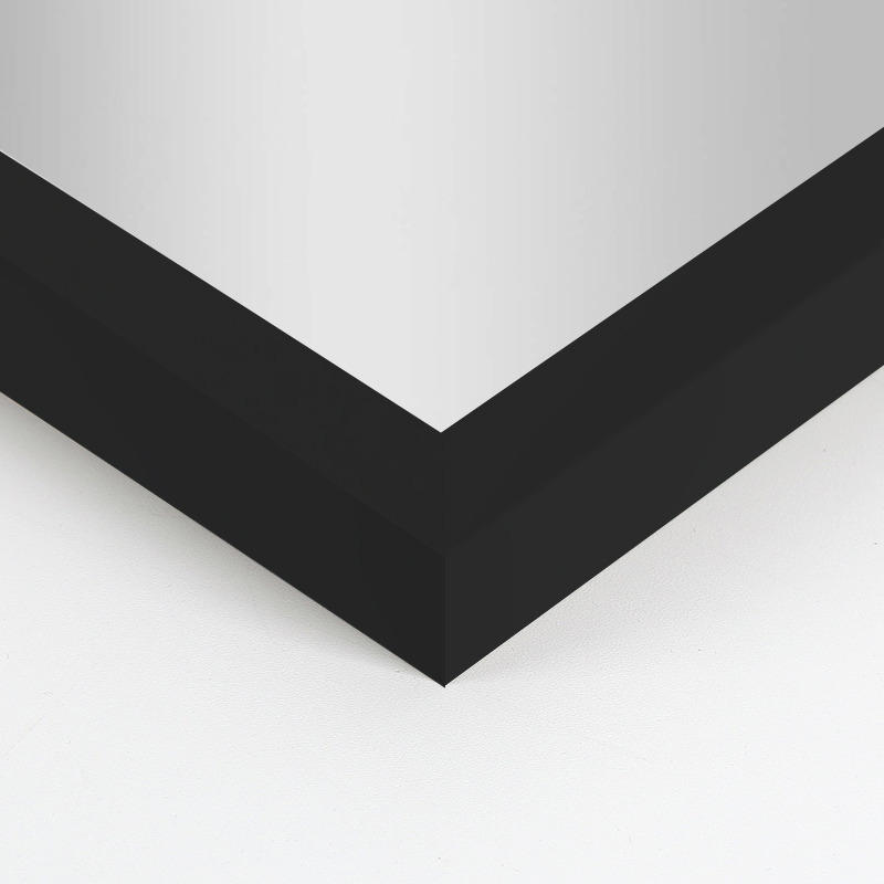 Spiegel im Rahmen LR MD 2 schwarz