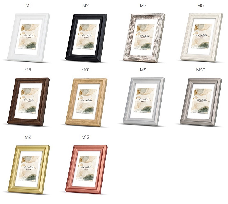 Bilderrahmen VERO MIX PAK gemischte Farben