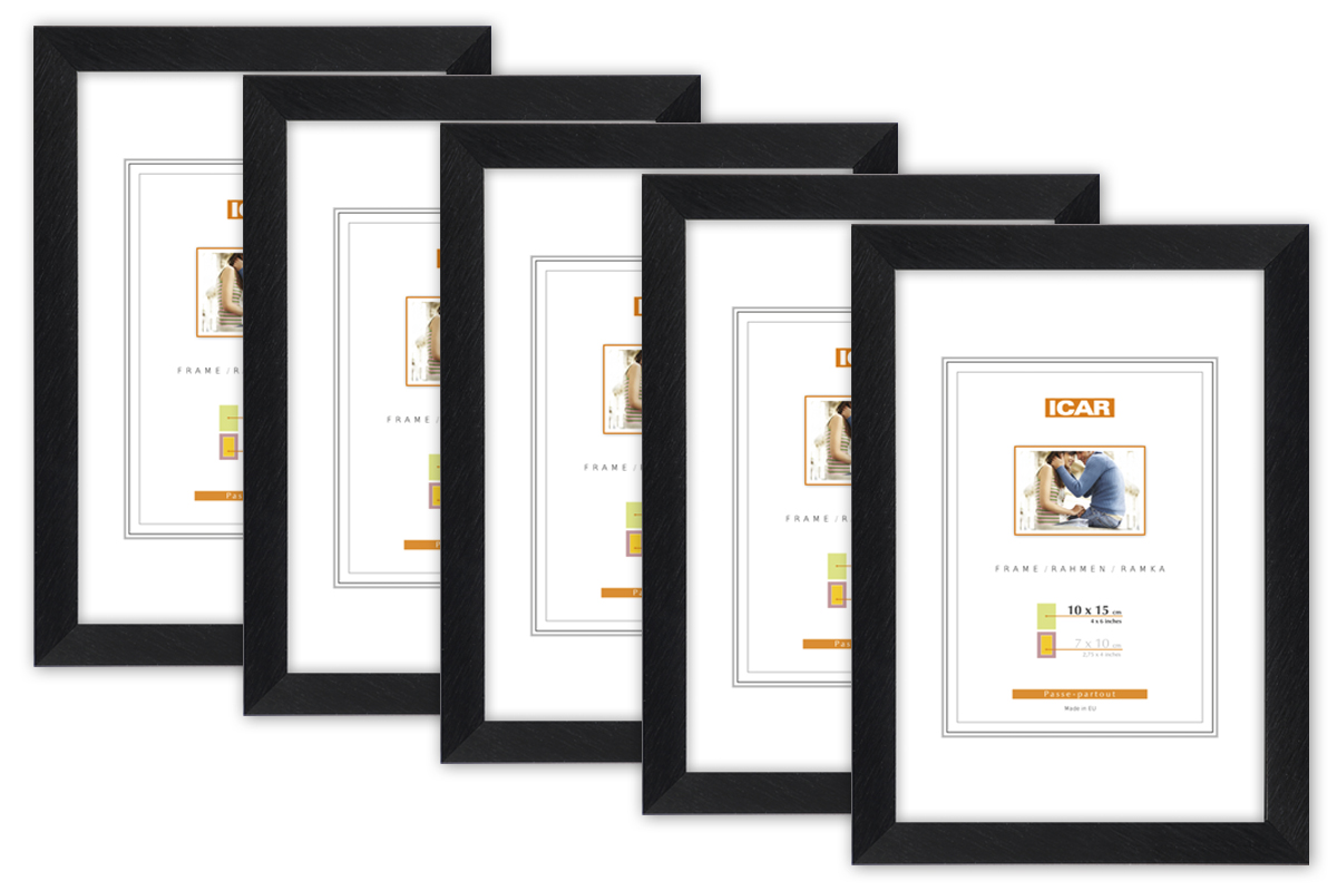 Fotorahmen UNO 2 schwarz