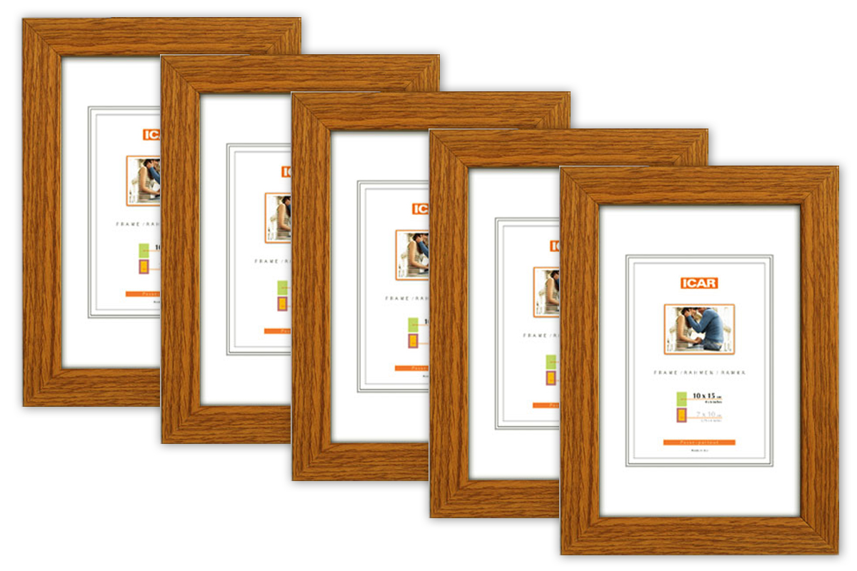 Fotorahmen OPTIMA 3 hellbraun