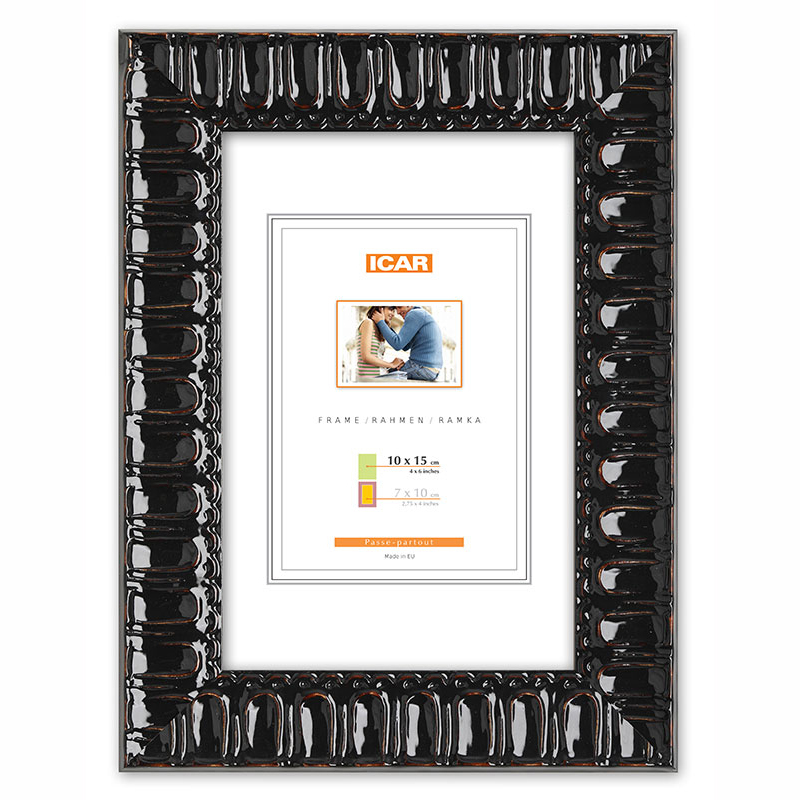 Holzrahmen DRZ L 2 schwarz