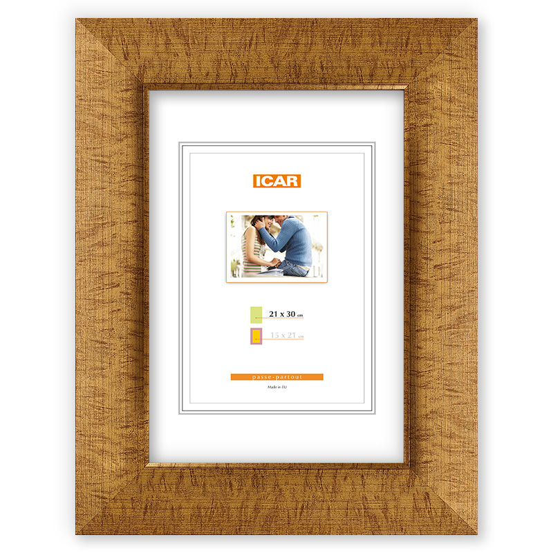 Ramka drewniana EXW H Z2 złoty