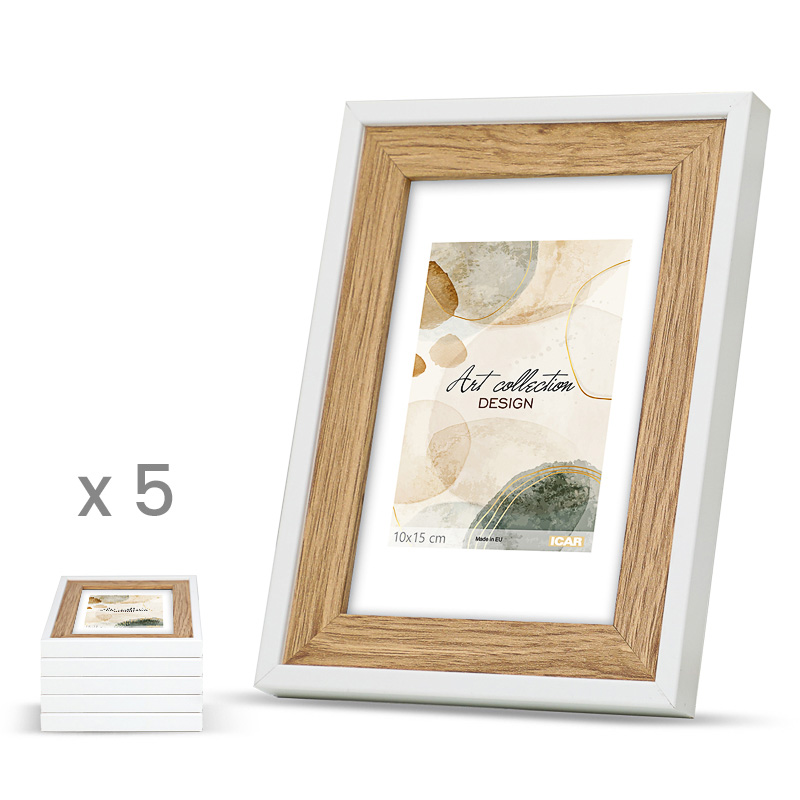 Ramka na zdjęcia GRADO DUO PAK DB dębowo - biały