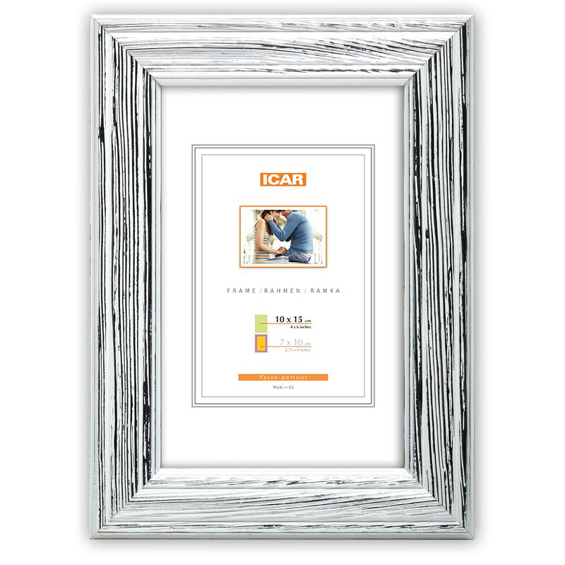 Holzrahmen DRL F 1S silber