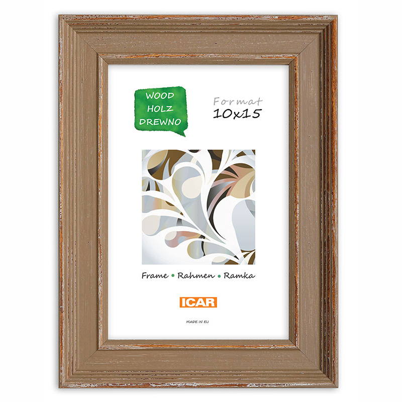Ramka drewniana DRL Z 3 kawowy