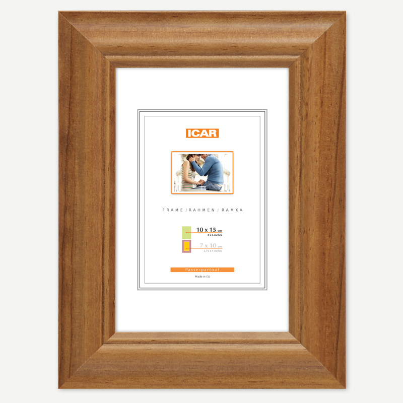 Holzrahmen DRL N 33 hellbraun