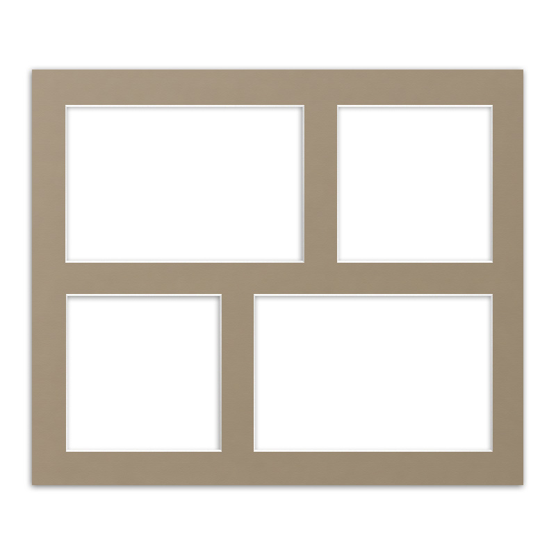 Passepartout PAS G 4 kawowy