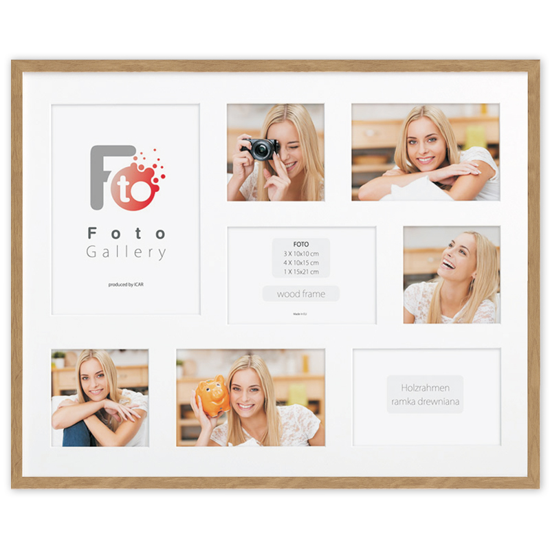 Rahmen Galerie IDEA GAL M01 Eiche