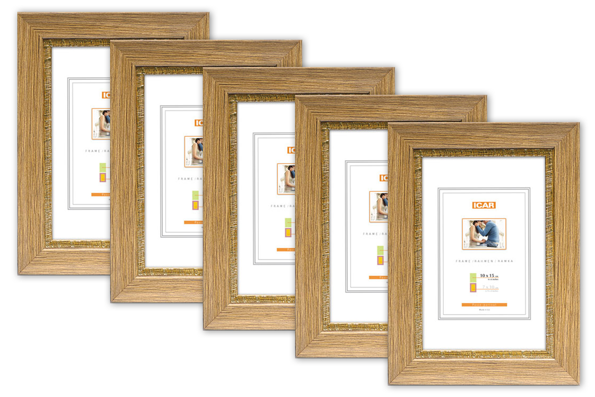 Fotorahmen MIX N 2 PAK hellbraun