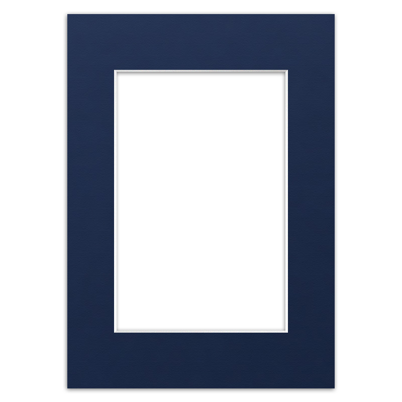 Passepartout NICHT A 5 granatowy