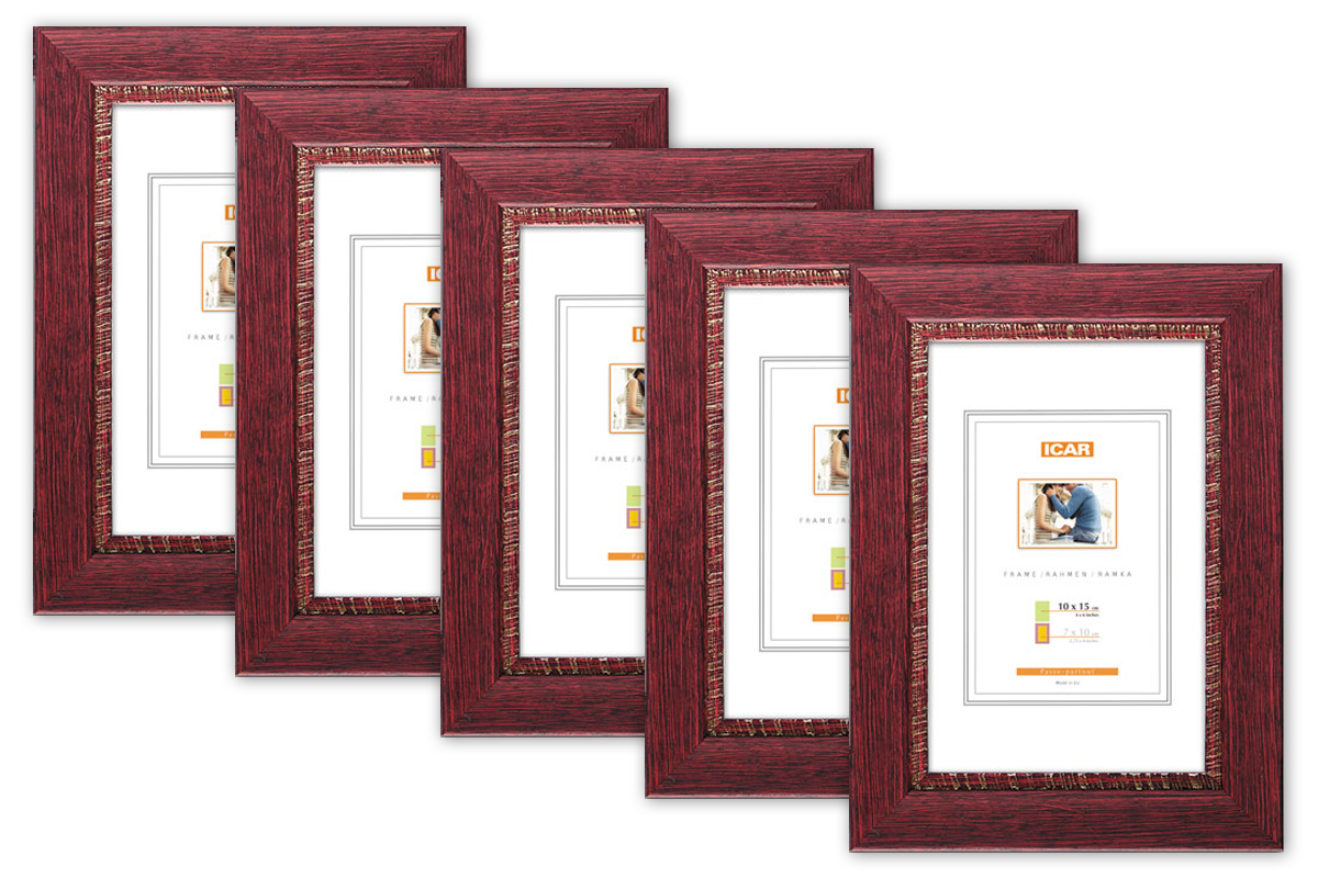 Bilderrahmen MIX N 3 PAK 3 PAK mahagoni