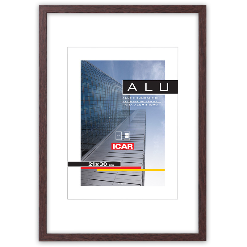 Aluminiumrahmen ALU TD P 4 braun dunkel