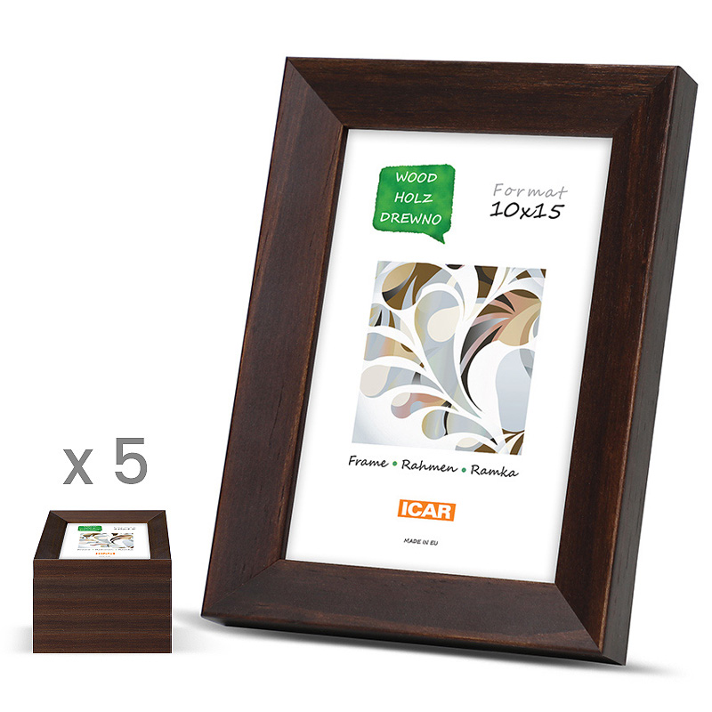 Fotorahmen PRONTO PAK 4 braun dunkel