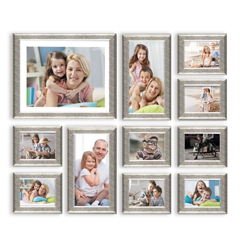 Holzrahmen WALL GALLERY S silber