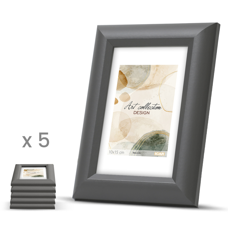 LUNA PAK M9 Fotorahmen grau