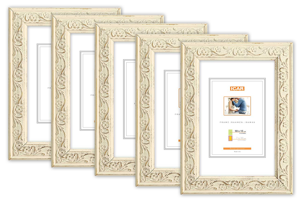 Fotorahmen MIX S 3 PAK 3 PAK creme