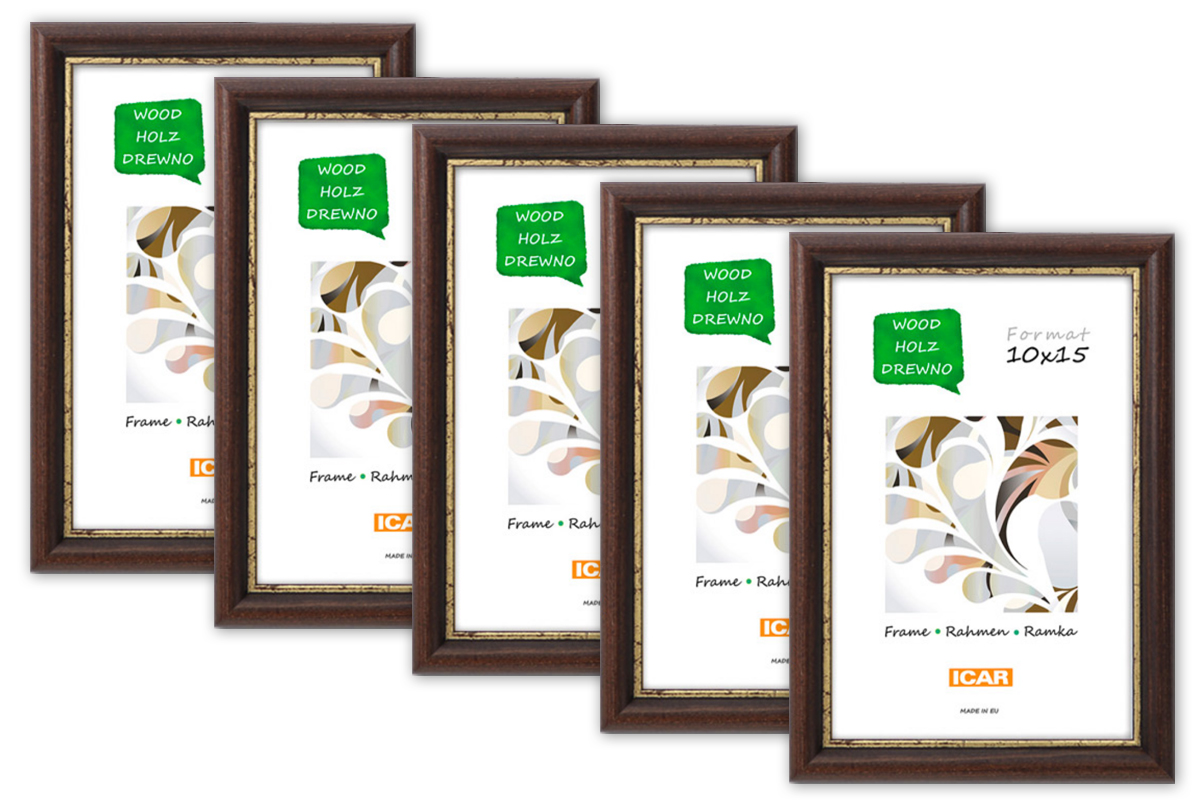 Fotorahmen DRWB F 4 PAK dunkelbraun